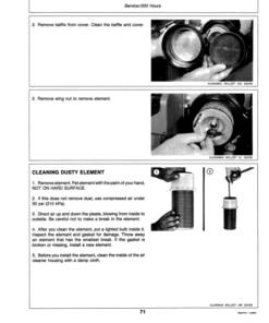 Alternative view of John Deere 900HC Tractor Operator's Manual (OMM89625)