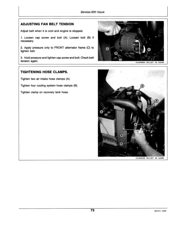 John Deere 900HC Tractor Operator's Manual (OMM89625) - Image 3