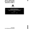 John Deere 38-Inch Snow Thrower, LX & GT Lawn Tractors Operator's Manual (OMM95034)