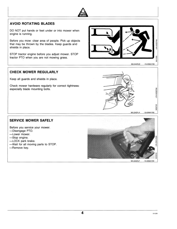 John Deere 60-Inch Front Mounted Mower Operator's Manual (OMM95076) - Image 2
