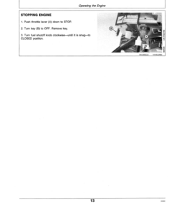 Alternative view of John Deere TRS27, TRS32 Walk-Behind Snow Blowers Operator's Manual (OMM95309)