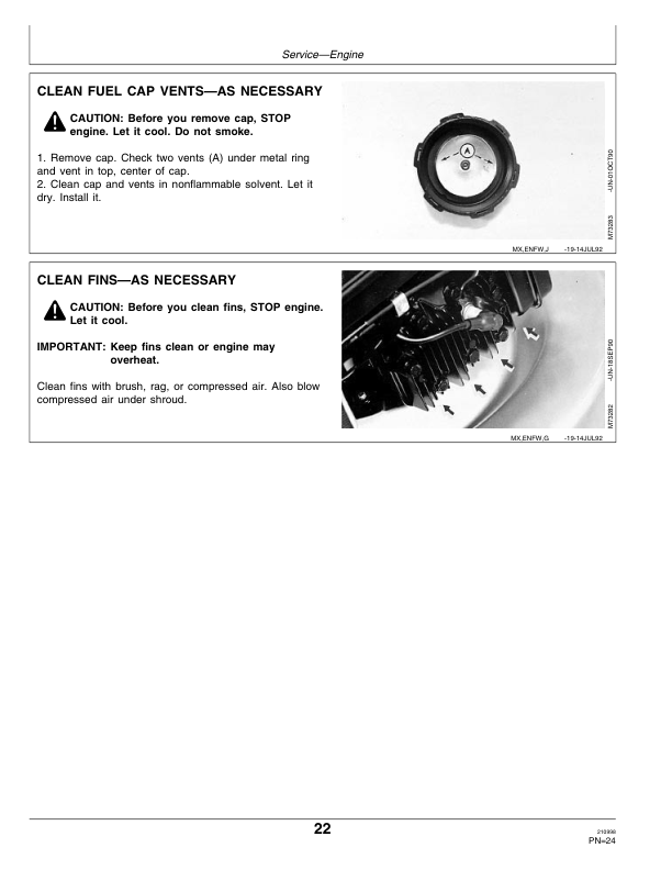 John Deere 14PZ, 14SZ Rotary Mowers (010001-) Operator's Manual (OMM95319) - Image 2