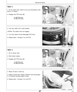Alternative view of John Deere 670 Tractor (001001-) Operator's Manual (OMM95786)