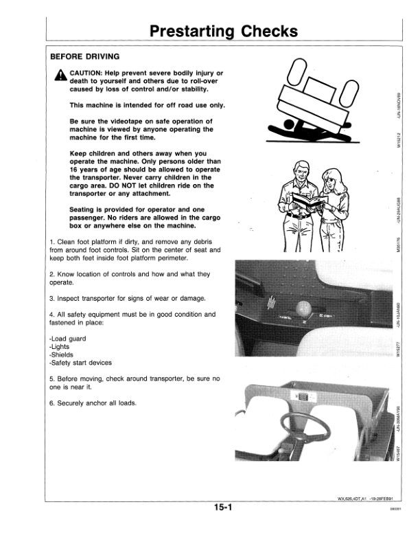 John Deere AMT 626 All Material Transporter Operator's Manual (OMM96681) - Image 2
