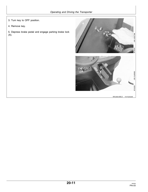 John Deere 626 Homologated All Material Transporter Operator's Manual (OMM97086) - Image 3