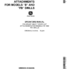 John Deere Van Brunt Gear Throw-Out Attachments Operator's Manual (OMM9848)