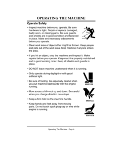 Alternative view of John Deere 220 Walk-Behind Greens Mower Operator's Manual (OMMT1257)