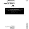 John Deere 2243 Diesel Professional Greensmower Operator's Manual (OMMT1494)