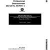John Deere 2243 Diesel Professional Greensmower Operator's Manual (OMMT2318)