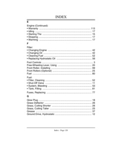 Alternative view of John Deere 2653A Diesel Professional Utility Mower (050001-) Operator's Manual (OMMT2876)