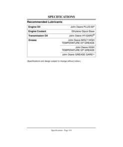 Alternative view of John Deere 2653A Diesel Professional Utility Mower (050001-) Operator's Manual (OMMT2877)