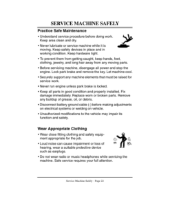 Alternative view of John Deere 1800 Utility Vehicle Operator's Manual (OMMT3545)