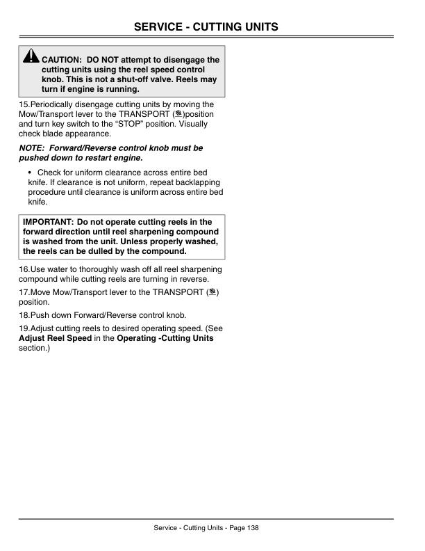 John Deere 2500 Professional GreensMower Operator's Manual (OMMT6355) - Image 2