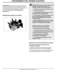 Alternative view of John Deere 2653A Diesel Professional Utility Mower (080001-) Operator's Manual (OMMT6743)