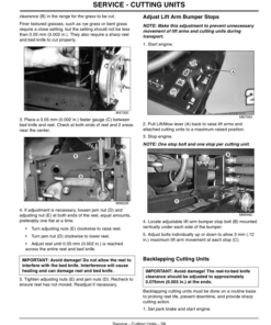 Alternative view of John Deere 2653A Diesel Professional Utility Mower Operator's Manual (OMMT6751)