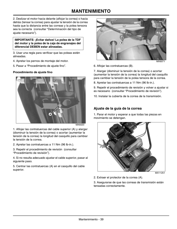 John Deere 180B, 220B, 260B Walk-Behind Greensmower (010001-) Operator's Manual (OMMT7384) - Image 3