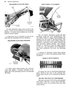 Alternative view of John Deere 223 Beet Harvester Operator's Manual (OMN159027)