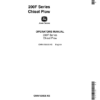 John Deere 200F Series Chisel Plow Operator's Manual (OMN159035)