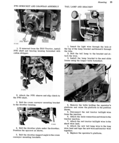 Alternative view of John Deere 277 Two-Row Cotton Stripper Operator's Manual (OMN159038)
