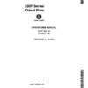 John Deere 250F Series Chisel Plow Operator's Manual (OMN159039)