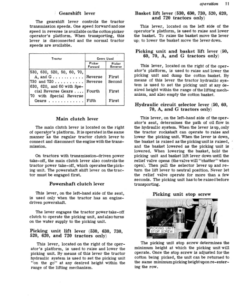 Alternative view of John Deere 22, 122 One-Row Cotton Pickers Operator's Manual (OMN159087)