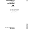 John Deere 237, 237S Corn Picker & Snapper Operator's Manual (OMN159139)