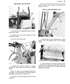 Alternative view of John Deere 33 Cotton Stripper Operator's Manual (OMN159141)
