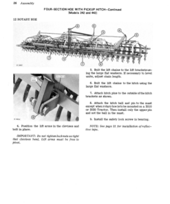 Alternative view of John Deere 12, 14 Series Rotary Hoes Operator's Manual (OMN159194)