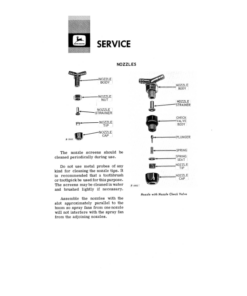 Alternative view of John Deere 50A Skid Mounted Sprayer Operator's Manual (OMN159197)