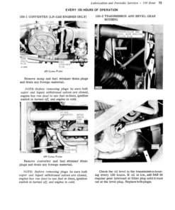 Alternative view of John Deere 499, 699 Two-Row Cotton Pickers Operator's Manual (OMN159202)