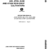 John Deere A20, AT40, AU40, AT630 Row-Crop Cultivators Operator's Manual (OMN159206)