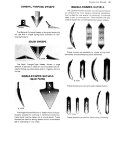 Alternative view of John Deere A20, AT40, AU40, AT630 Row-Crop Cultivators Operator's Manual (OMN159206)