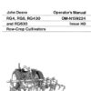 John Deere RG4, RG6, RG430, RG630 Row-Crop Cultivators Operator's Manual (OMN159224)