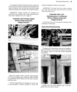 Alternative view of John Deere 699 Cotton Picker Operator's Manual (OMN159237)