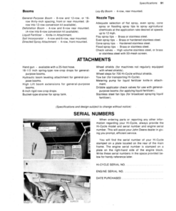 Alternative view of John Deere 600A Hi-Cycle Operator's Manual (OMN159279)