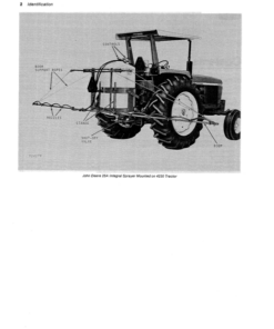 Alternative view of John Deere 25A Integral Sprayer Operator's Manual (OMN159313)
