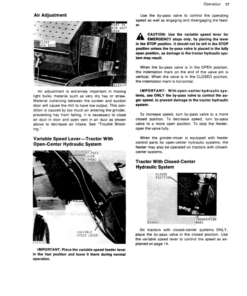 Alternative view of John Deere 700, 750 Grinder Mixers Operator's Manual (OMN159324)