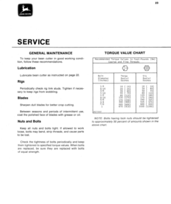 Alternative view of John Deere FM468 Bean Cutter Operator's Manual (OMN159340)