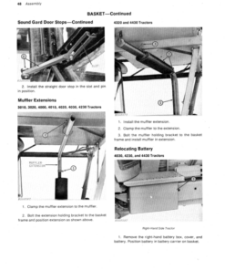 Alternative view of John Deere 283 Cotton Stripper Operator's Manual (OMN159358)