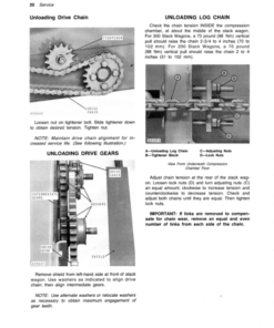 Alternative view of John Deere 200 & 300 Stack Wagons Operator's Manual (OMN159362)