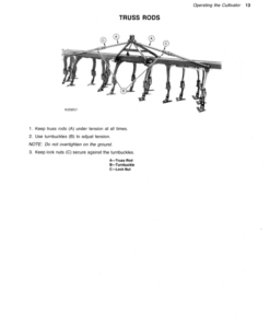 Alternative view of John Deere RA4 Row-Crop Cultivator Operator's Manual (OMN159380)