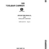 John Deere 569 Toolbar Carrier Operator's Manual (OMN159397)
