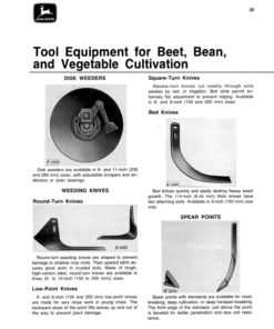Alternative view of John Deere A20 Row-Crop Cultivator (-001086) Operator's Manual (OMN159401)