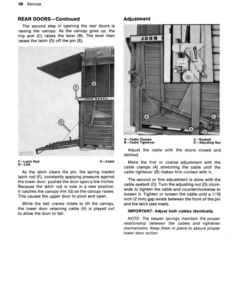 Alternative view of John Deere 200 Stack Wagons Operator's Manual (OMN159411)