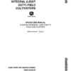 John Deere 11 Integral Field Cultivator Operator's Manual (OMN159448)