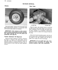 Alternative view of John Deere 100 Stack Wagon Operator's Manual (OMN159455)