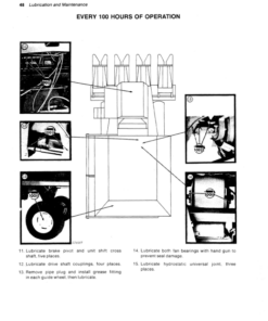 Alternative view of John Deere 484 Cotton Stripper Operator's Manual (OMN159515)