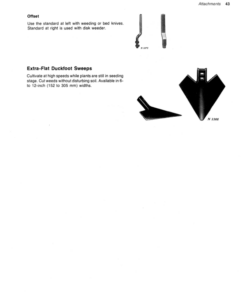 Alternative view of John Deere RM Series Row-Crop Cultivators Operator's Manual (OMN159539)
