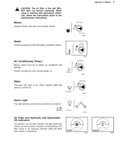 Alternative view of John Deere 9910 Cotton Picker Operator's Manual (OMN159567)