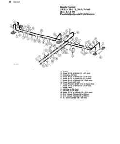 Alternative view of John Deere 1010 Series Drawn Field Cultivator (010001-015674) Operator's Manual (OMN159584)